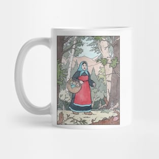 Babushka on her travels Mug